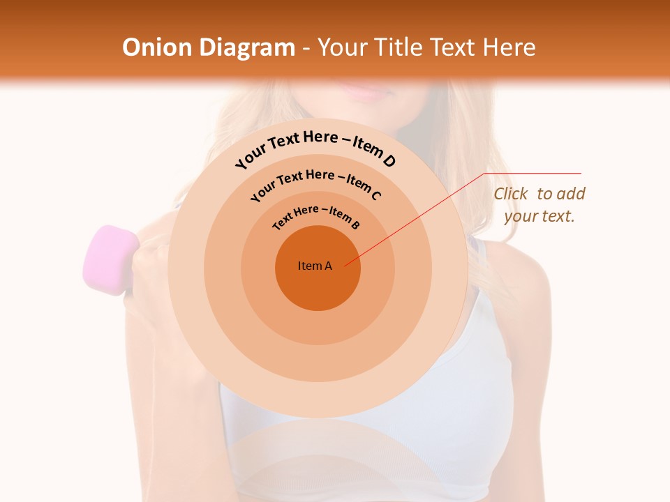 Woman Cauca Ian Exerci E PowerPoint Template