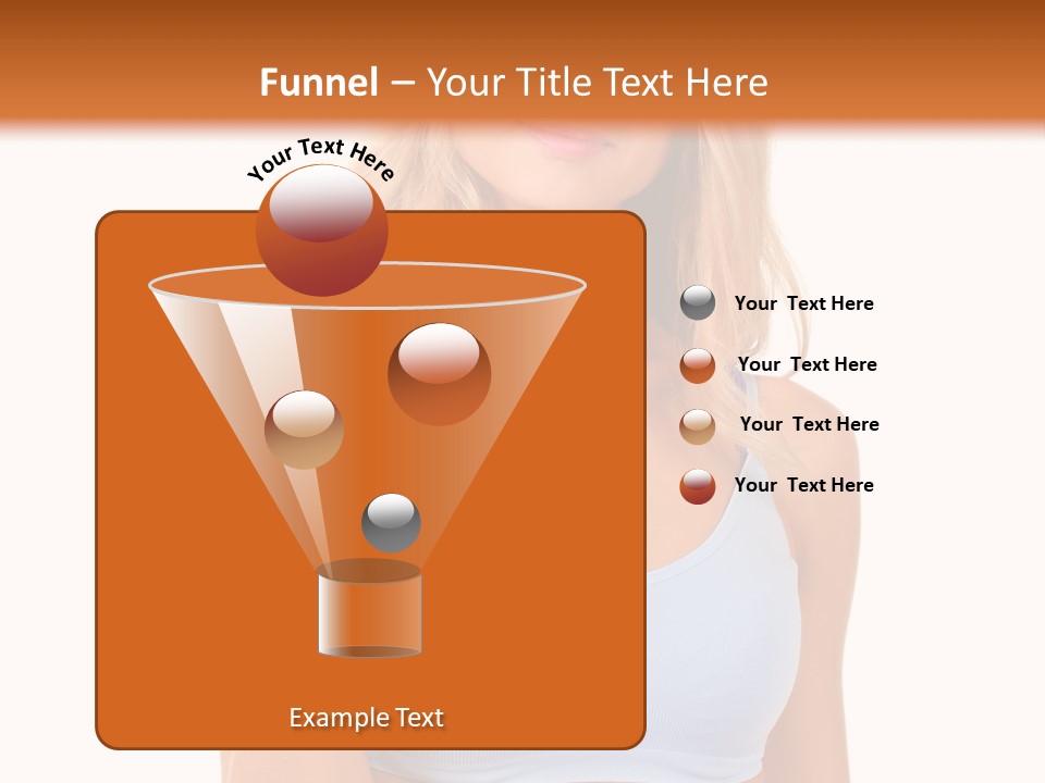Woman Cauca Ian Exerci E PowerPoint Template
