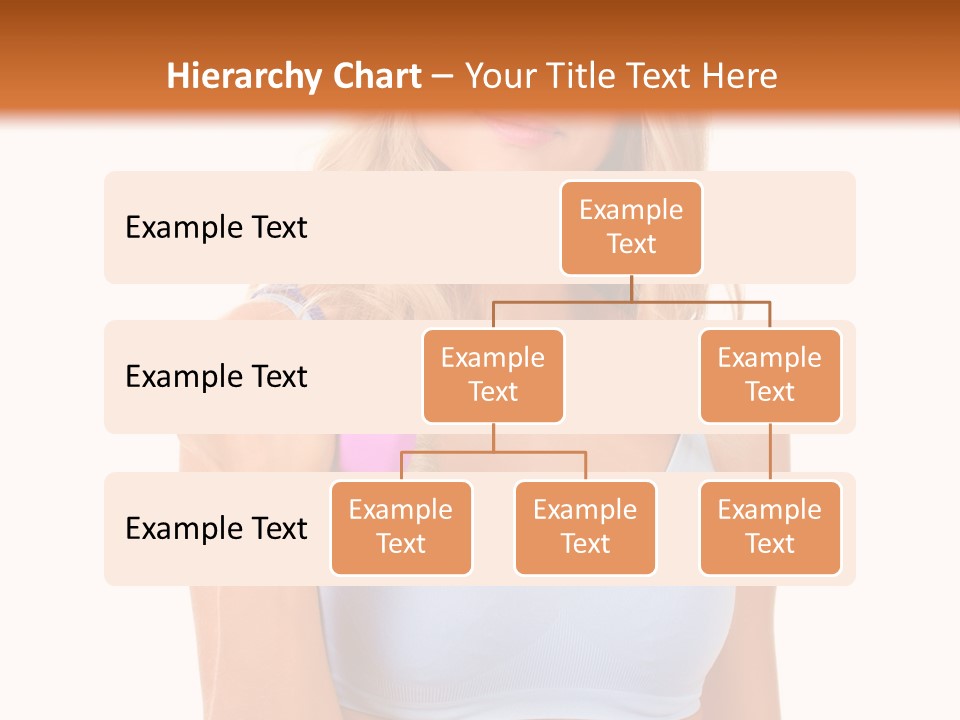 Woman Cauca Ian Exerci E PowerPoint Template