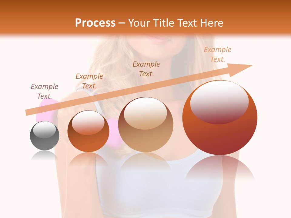 Woman Cauca Ian Exerci E PowerPoint Template