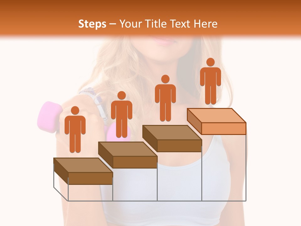 Woman Cauca Ian Exerci E PowerPoint Template