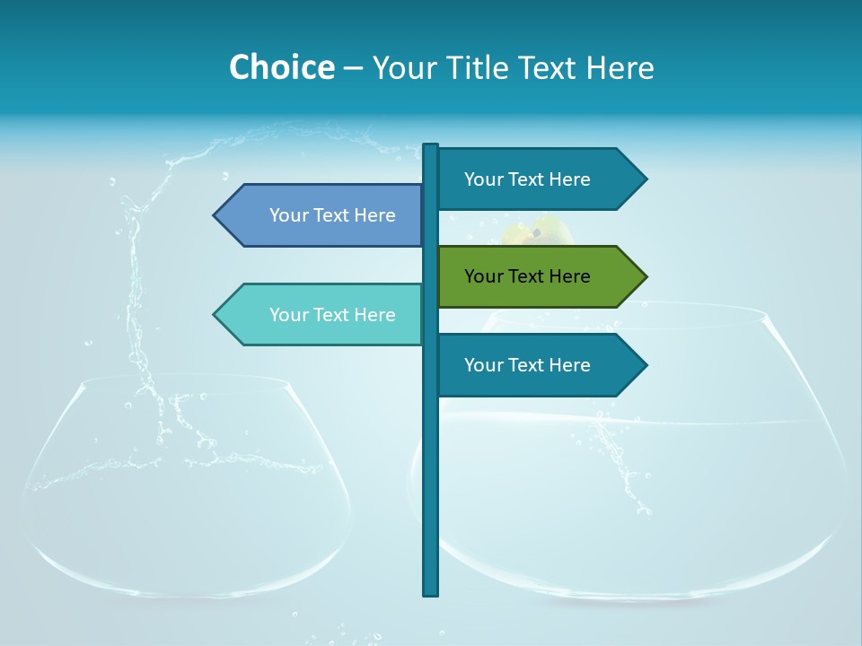 Escape Flee Photo PowerPoint Template