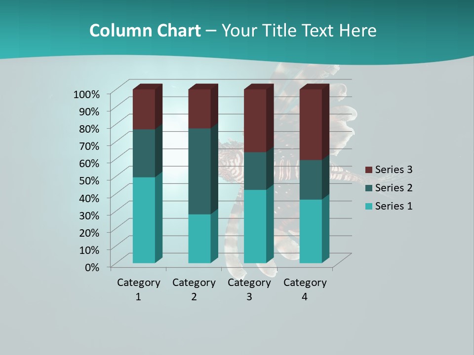 Underwater Blue Colour PowerPoint Template