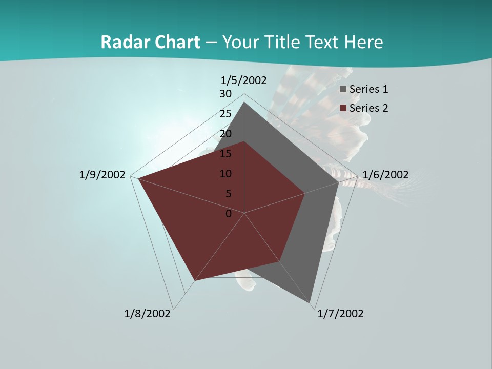 Underwater Blue Colour PowerPoint Template