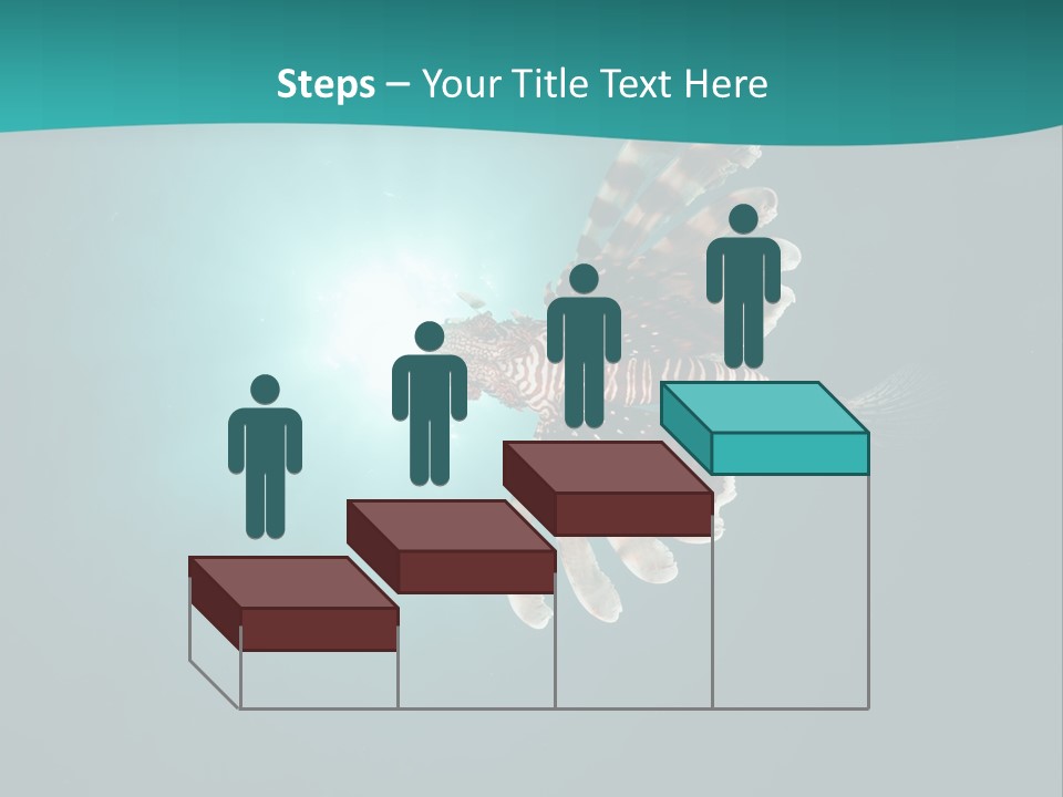 Underwater Blue Colour PowerPoint Template