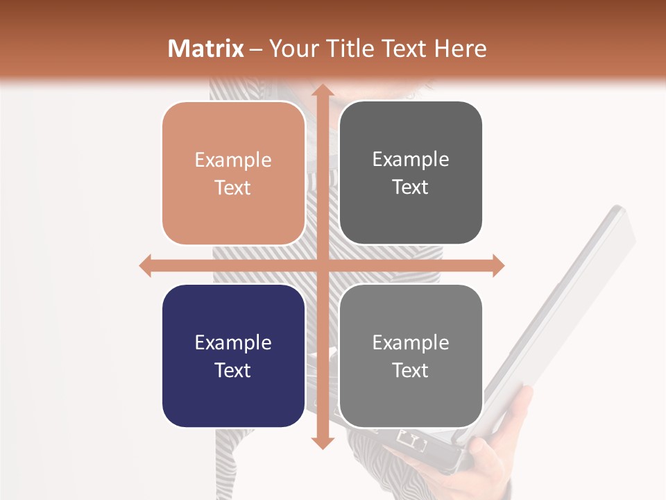 Internet Casual White PowerPoint Template