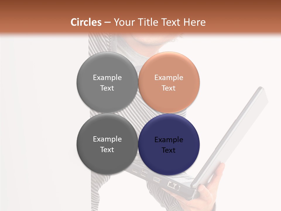 Internet Casual White PowerPoint Template
