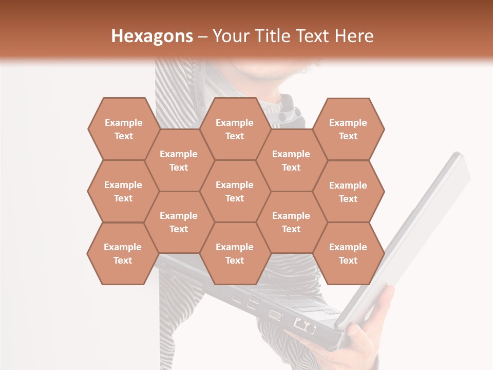 Internet Casual White PowerPoint Template