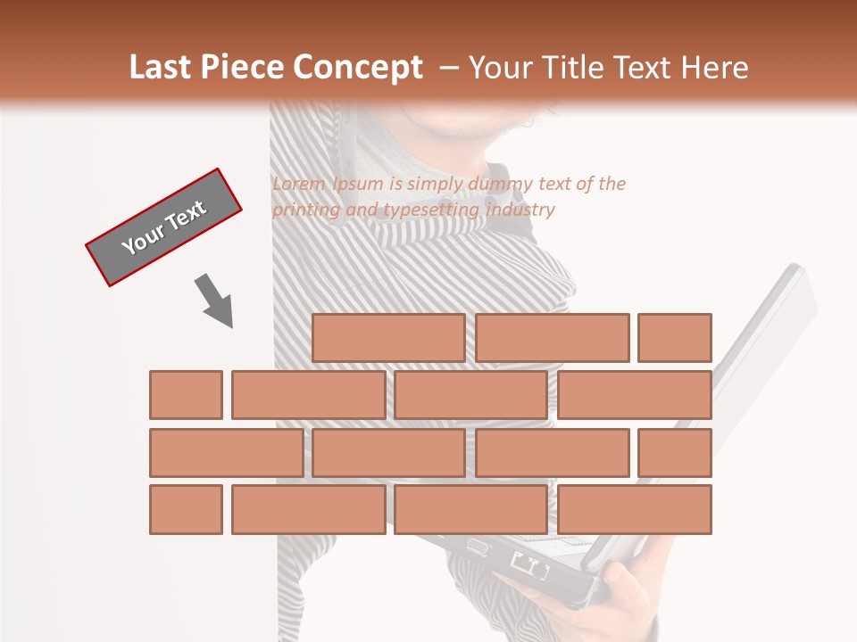 Internet Casual White PowerPoint Template