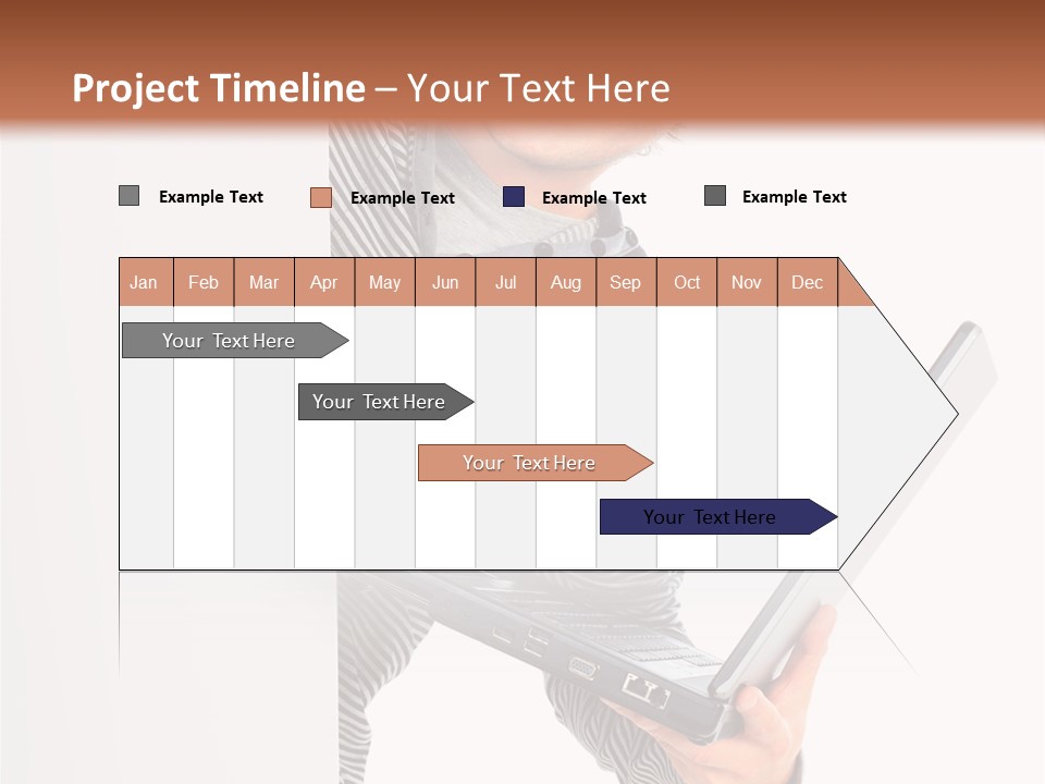 Internet Casual White PowerPoint Template