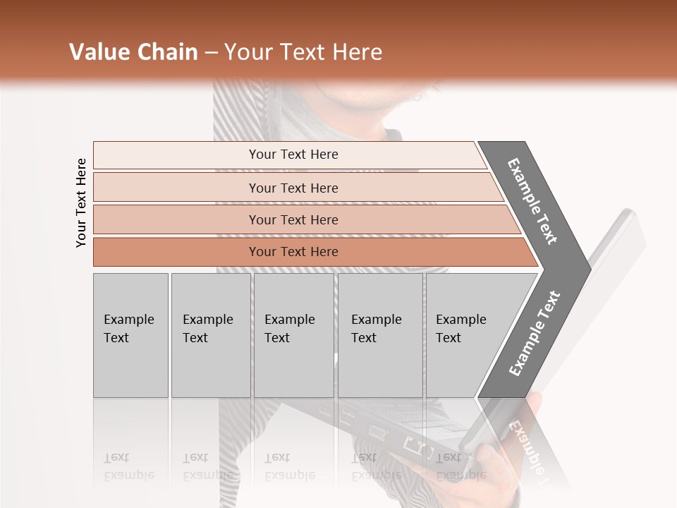 Internet Casual White PowerPoint Template