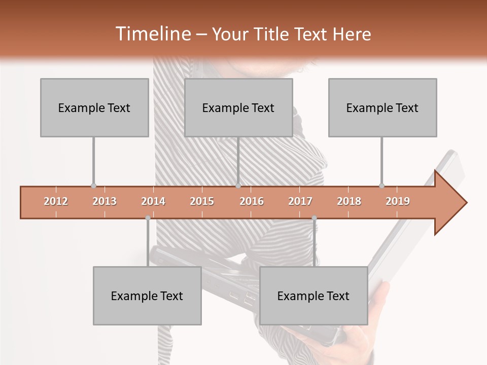 Internet Casual White PowerPoint Template