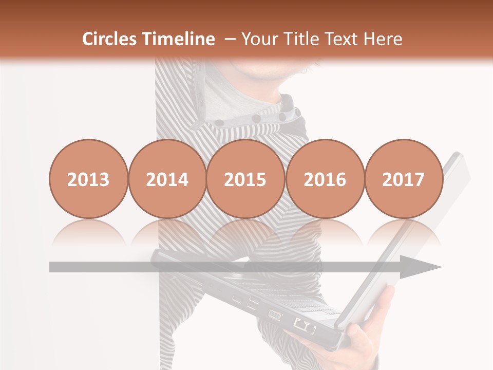 Internet Casual White PowerPoint Template