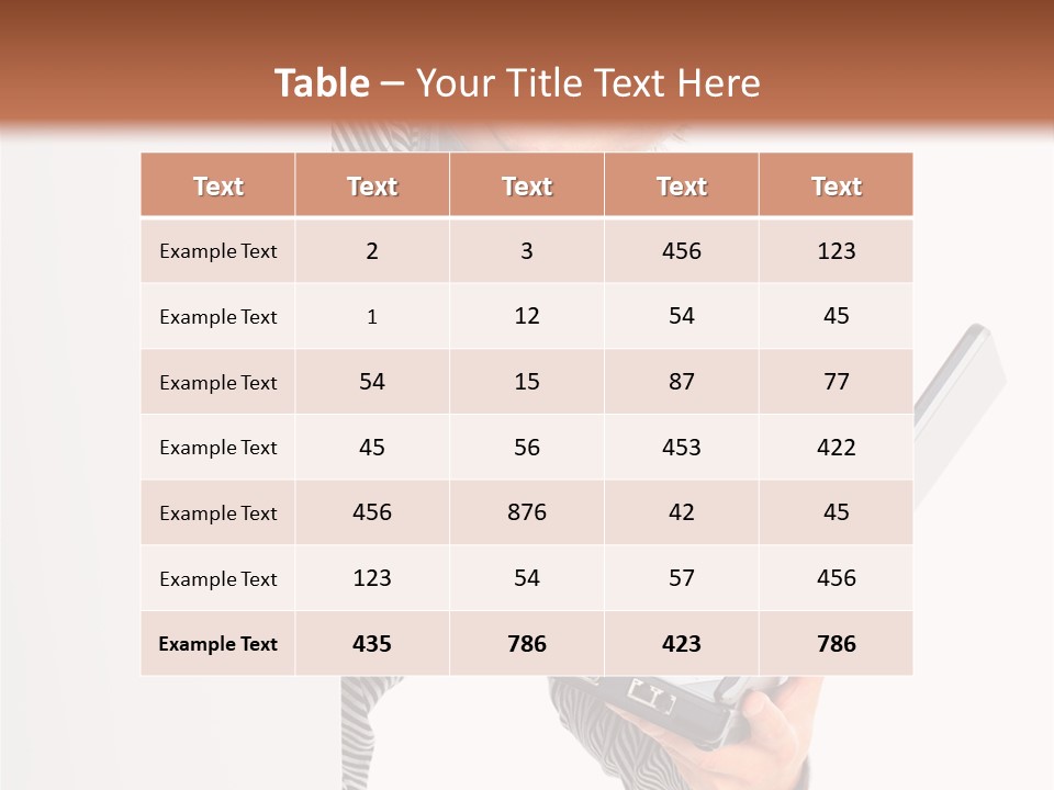Internet Casual White PowerPoint Template