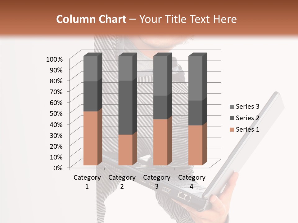 Internet Casual White PowerPoint Template