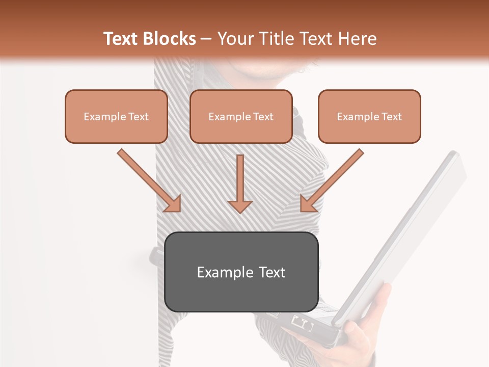 Internet Casual White PowerPoint Template