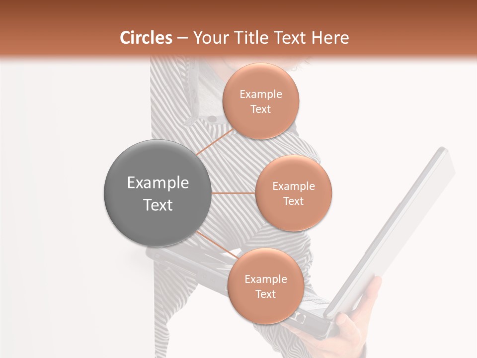 Internet Casual White PowerPoint Template