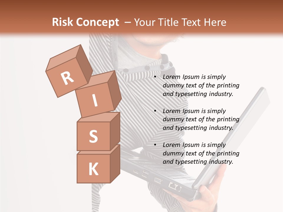 Internet Casual White PowerPoint Template