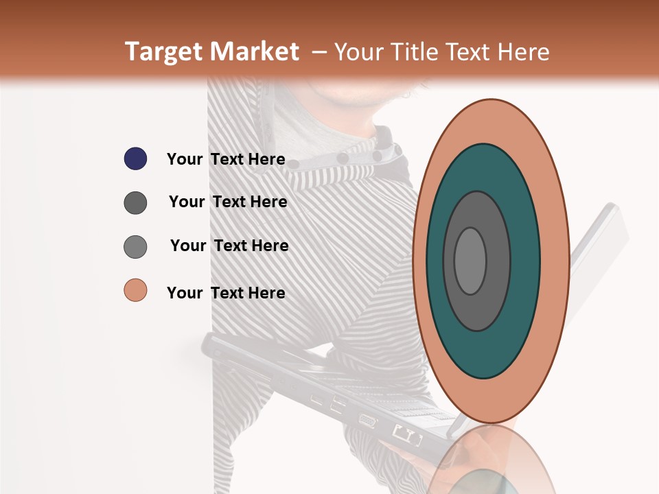 Internet Casual White PowerPoint Template