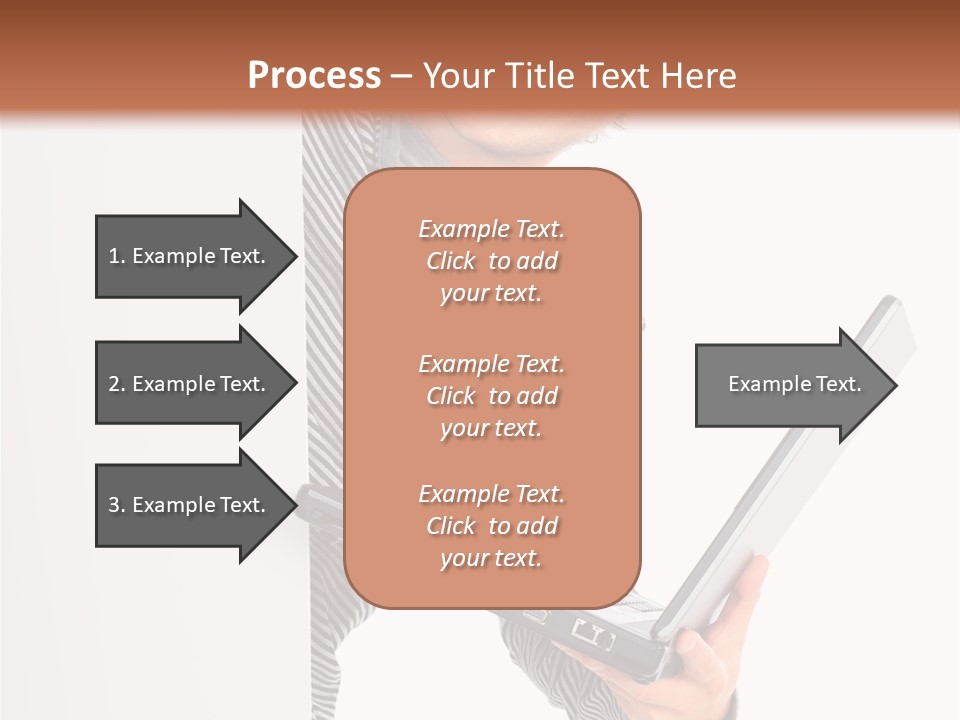 Internet Casual White PowerPoint Template