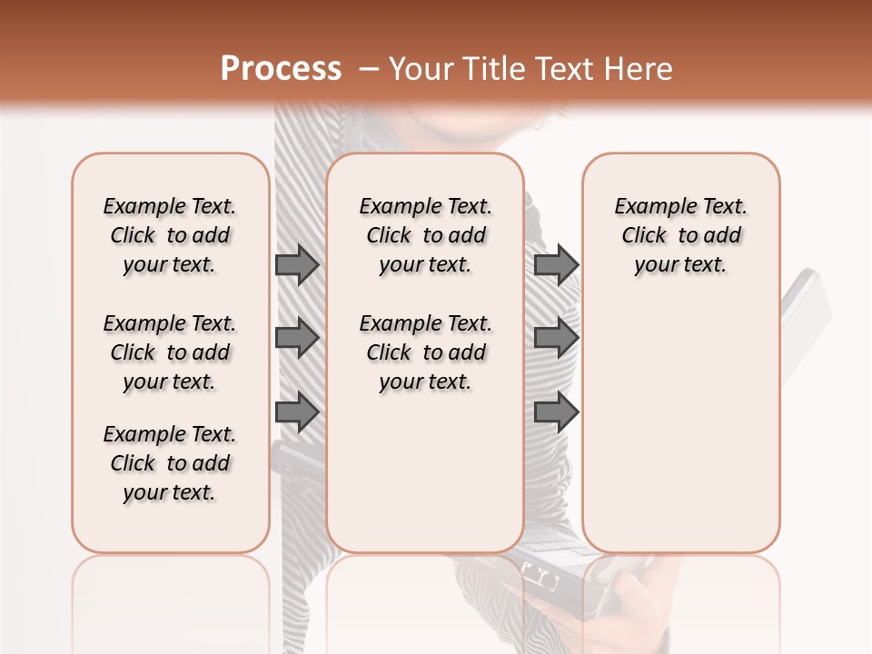 Internet Casual White PowerPoint Template