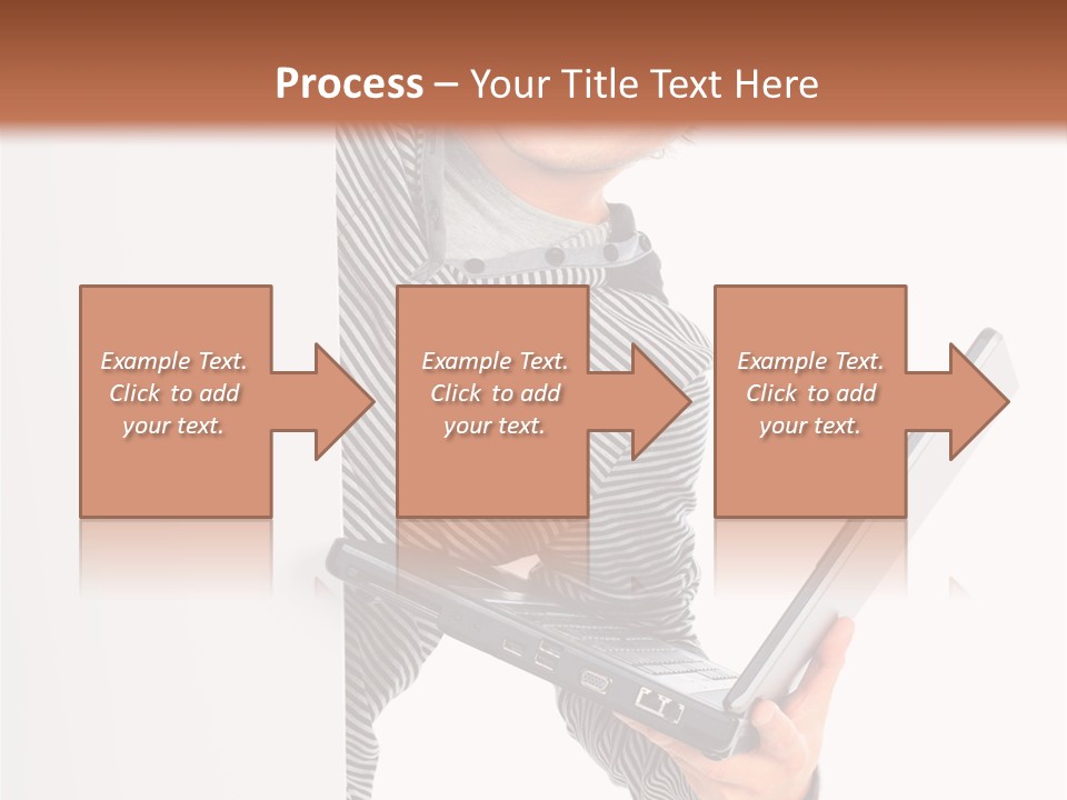 Internet Casual White PowerPoint Template