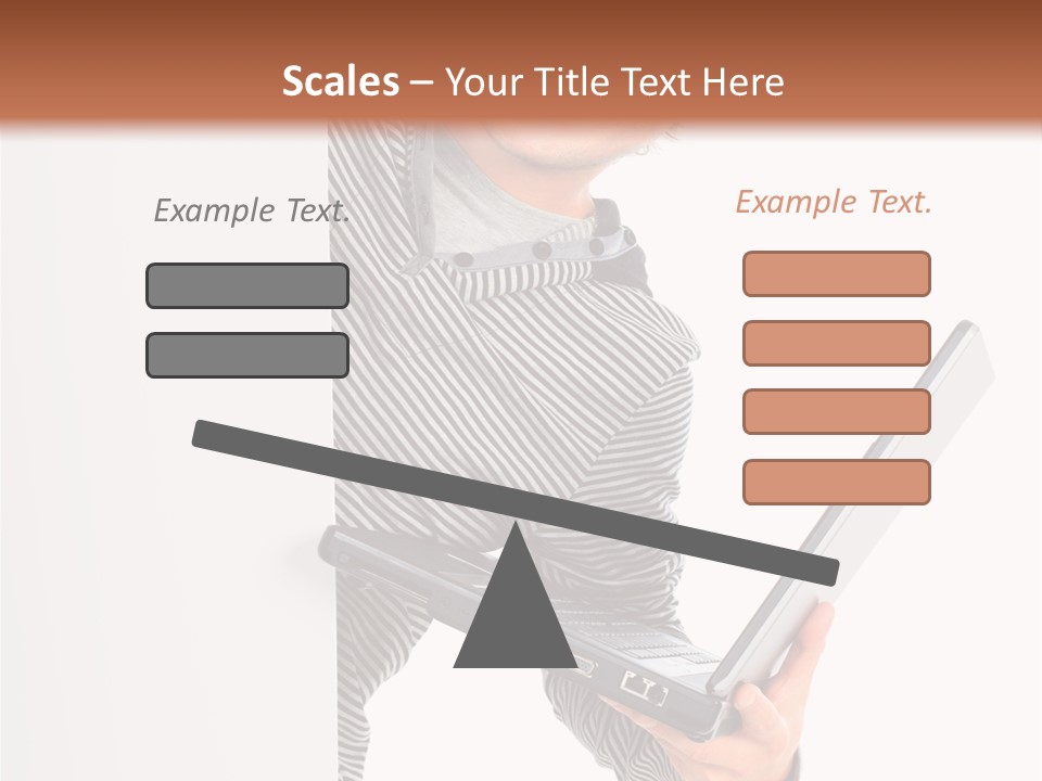 Internet Casual White PowerPoint Template