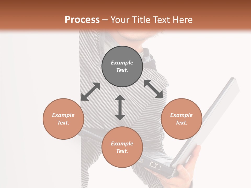 Internet Casual White PowerPoint Template