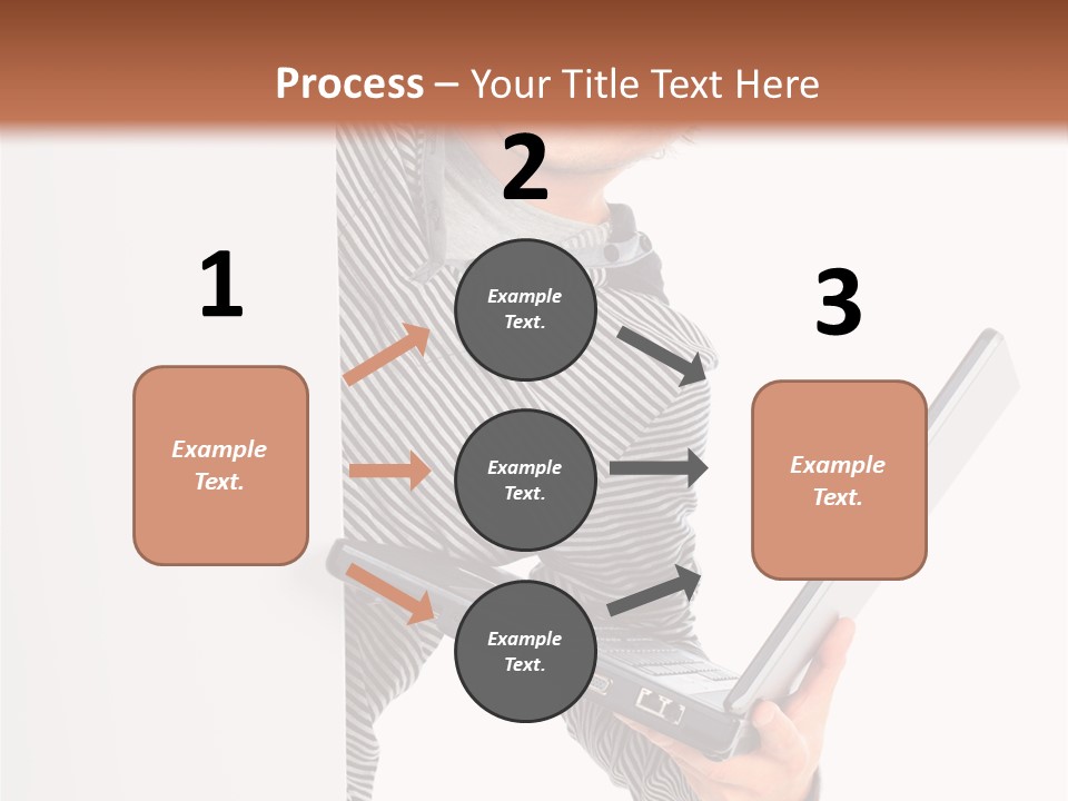 Internet Casual White PowerPoint Template