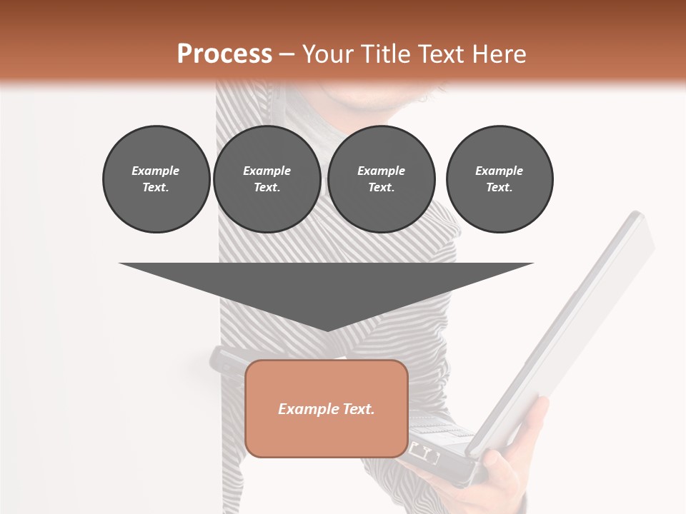 Internet Casual White PowerPoint Template