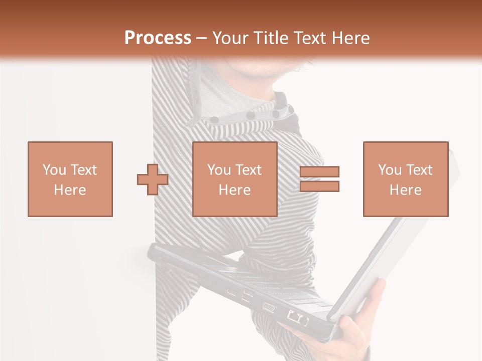 Internet Casual White PowerPoint Template