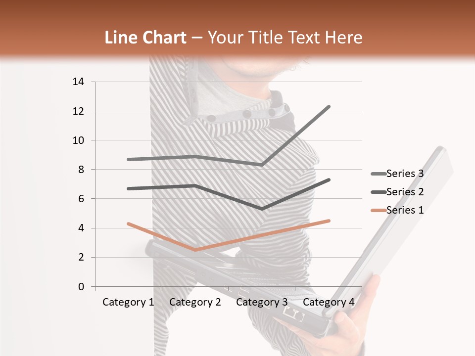 Internet Casual White PowerPoint Template