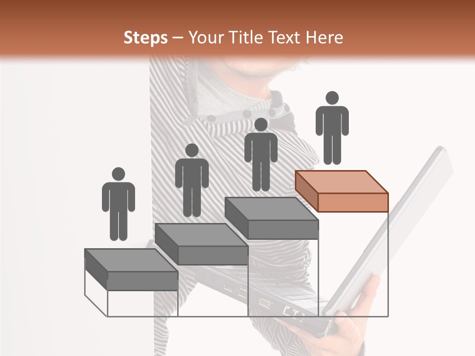 Internet Casual White PowerPoint Template