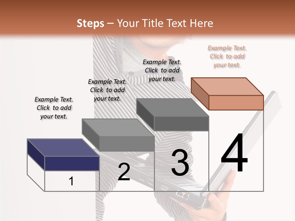 Internet Casual White PowerPoint Template