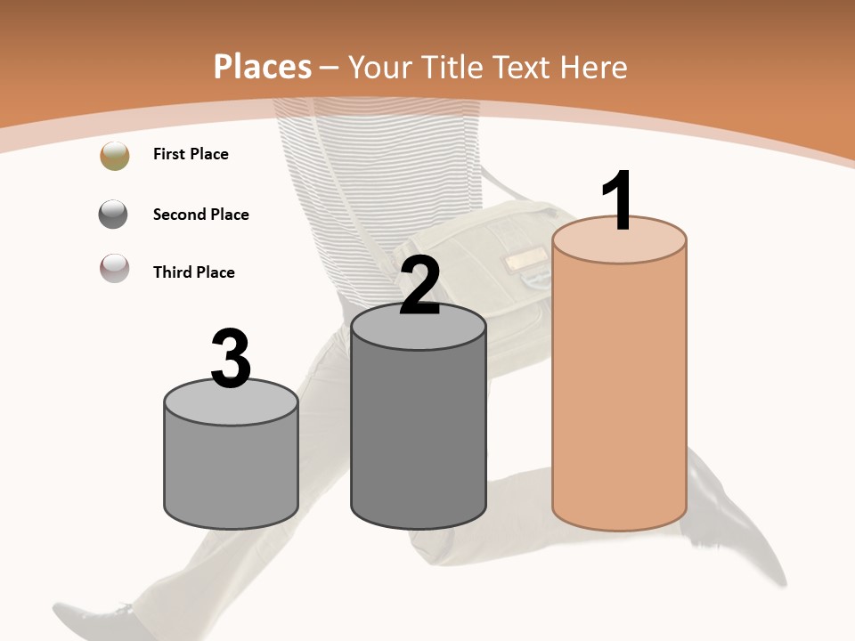Model Success Cheerful PowerPoint Template