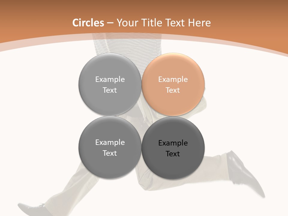 Model Success Cheerful PowerPoint Template