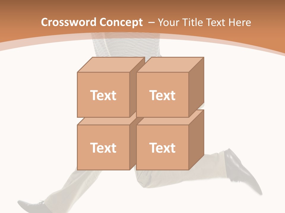 Model Success Cheerful PowerPoint Template