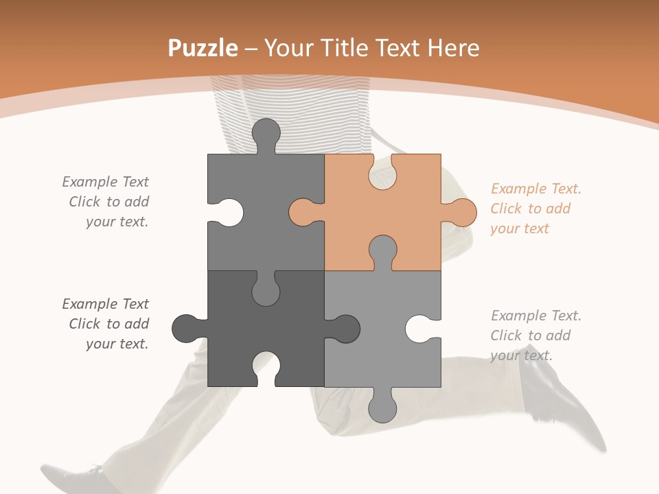 Model Success Cheerful PowerPoint Template