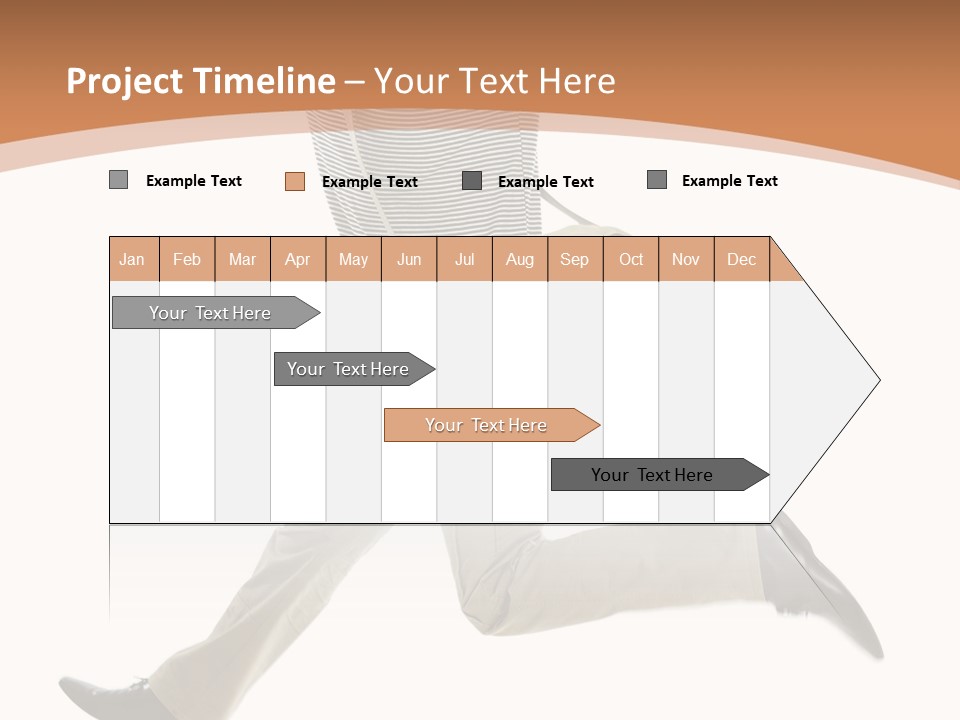 Model Success Cheerful PowerPoint Template