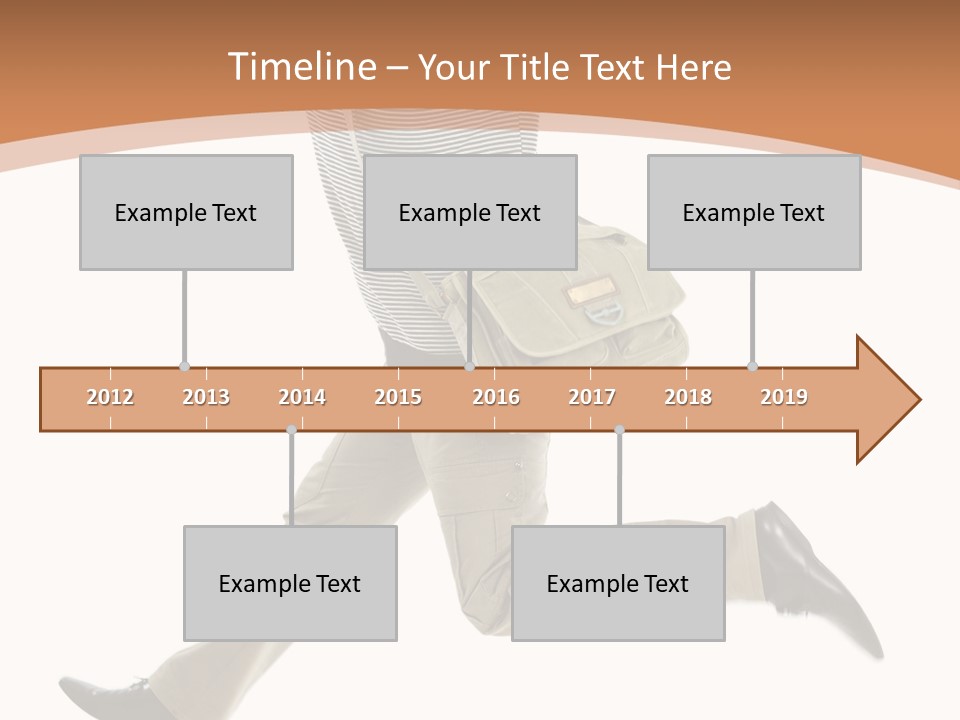 Model Success Cheerful PowerPoint Template