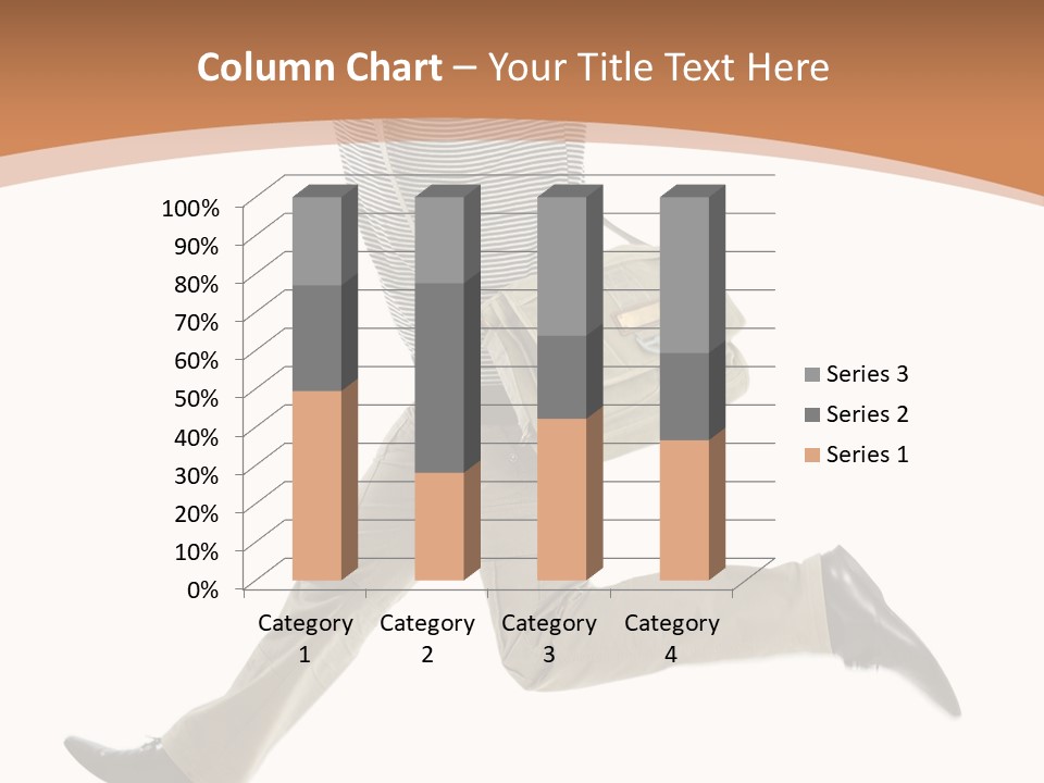 Model Success Cheerful PowerPoint Template