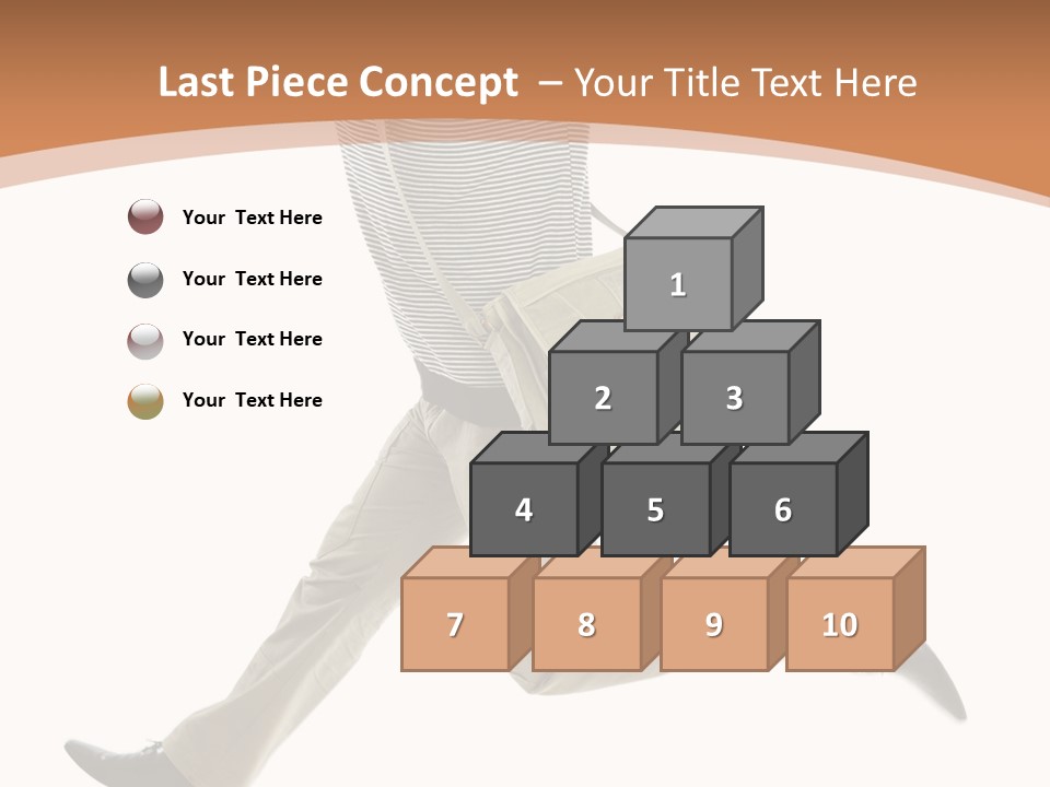 Model Success Cheerful PowerPoint Template