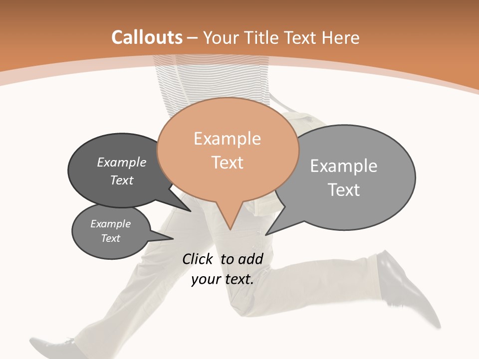 Model Success Cheerful PowerPoint Template