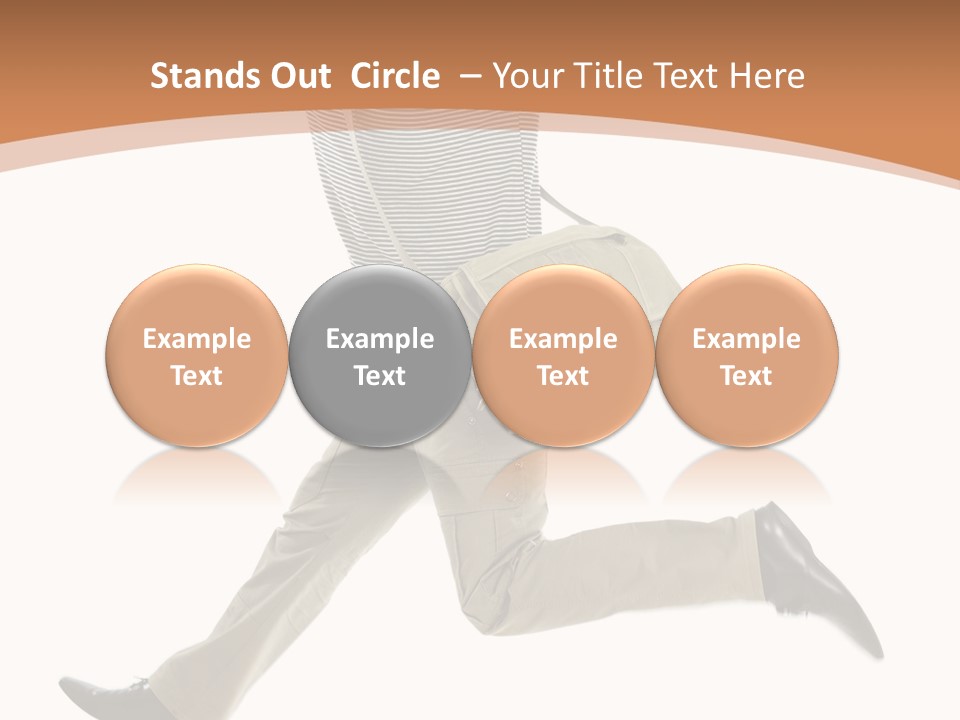 Model Success Cheerful PowerPoint Template