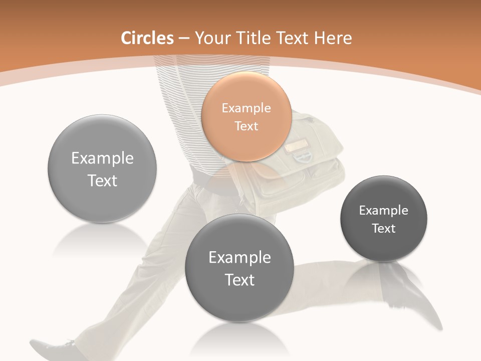 Model Success Cheerful PowerPoint Template