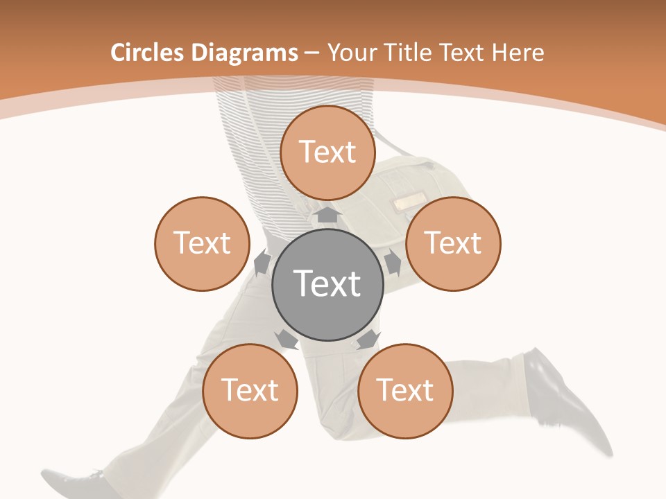 Model Success Cheerful PowerPoint Template