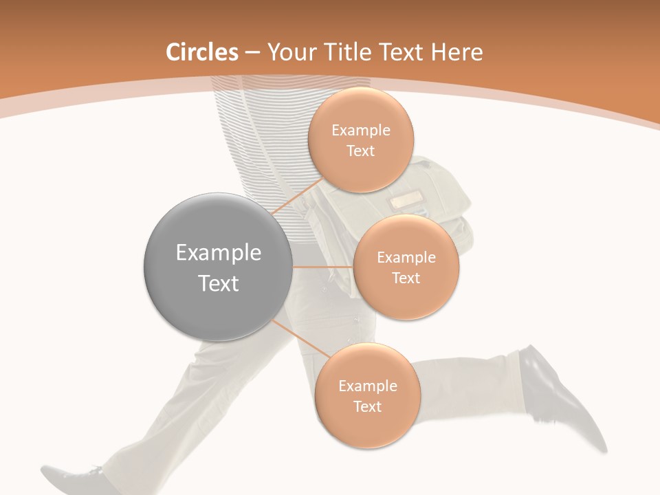 Model Success Cheerful PowerPoint Template