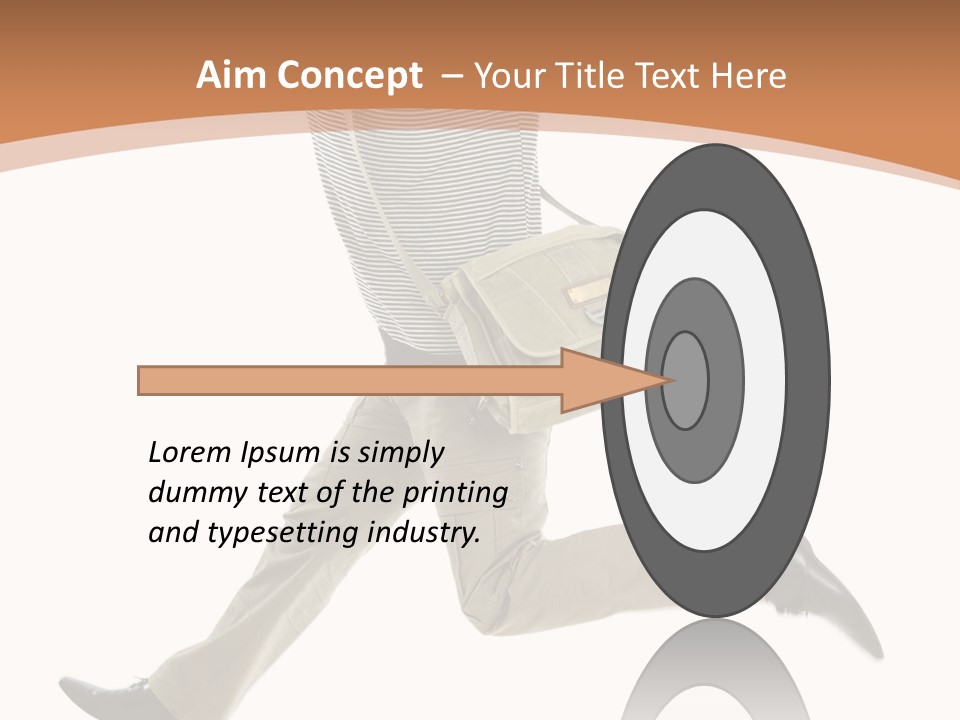 Model Success Cheerful PowerPoint Template