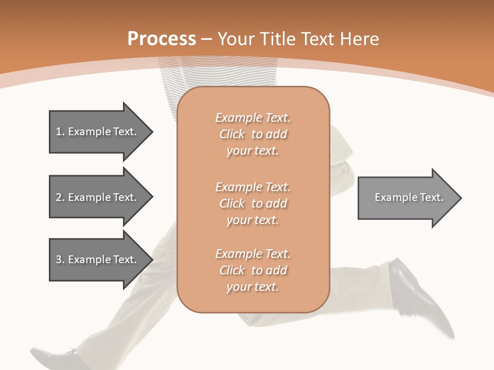 Model Success Cheerful PowerPoint Template