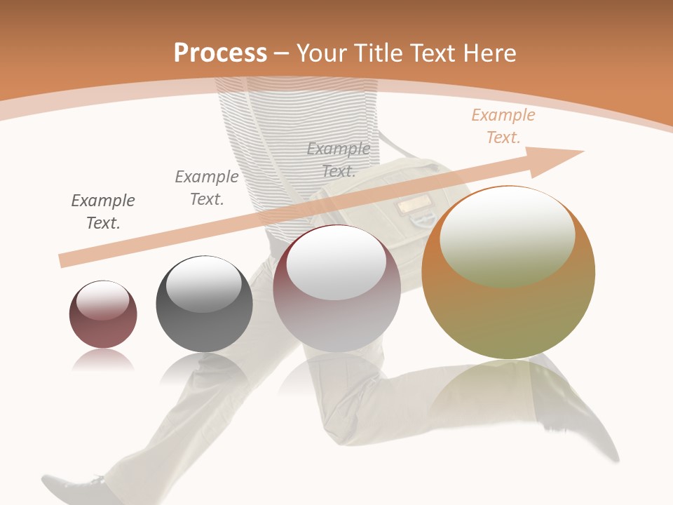 Model Success Cheerful PowerPoint Template